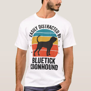 Bluetick Coonhound Vintage Dog Lover Shirt Design_
