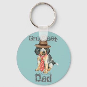 Bluetick Dad Keychain
