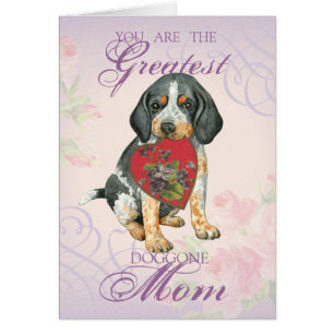Bluetick Heart Mom Card