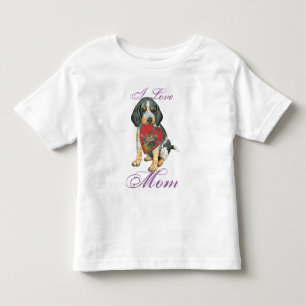 Bluetick Heart Mom Toddler T-shirt
