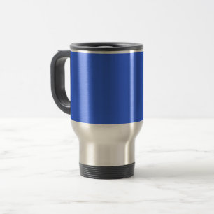 Bluetiful (solid colour) travel mug