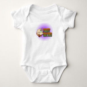 BlueTongue CartoonPirate Tshirt Licorne AbsurdHumo