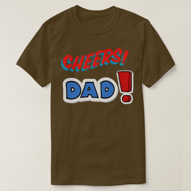 bluey dad 1 T-Shirt (Design Front)