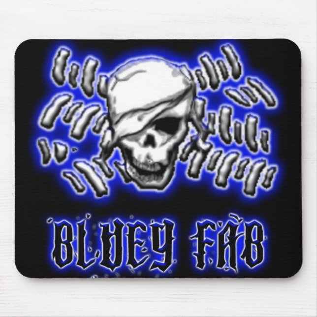 BLUEYFAB MOUSE PAD 2 (Front)