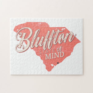 Bluffton State of Mind Lowcountry South Carolina Jigsaw Puzzle