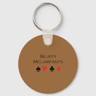 Bluffy Mcliarpants T-shirt Keychain