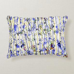 Bluish Accent Pillow