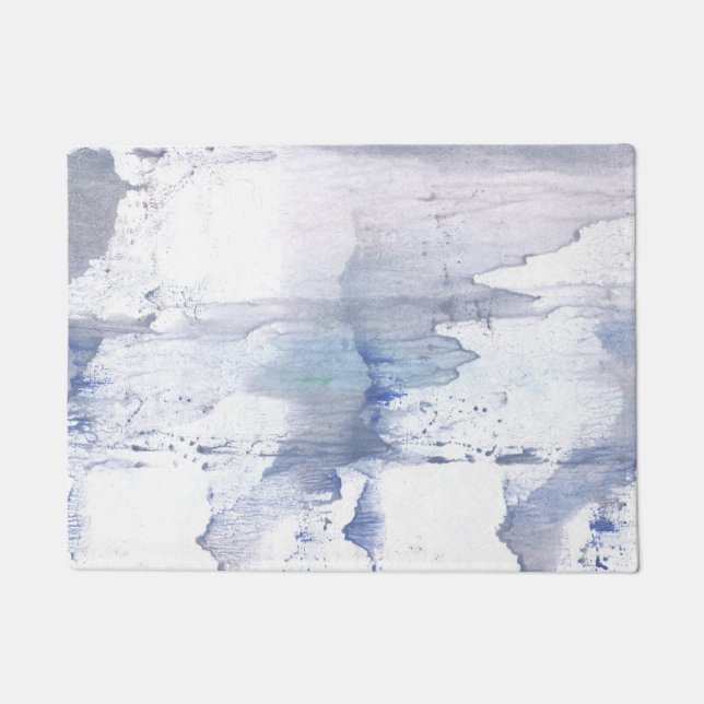 Bluish-grey art doormat (Front)