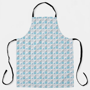 Bluish Stils A+ Apron
