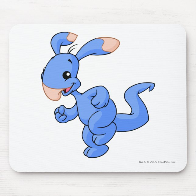 Blumaroo Blue Mouse Pad (Front)