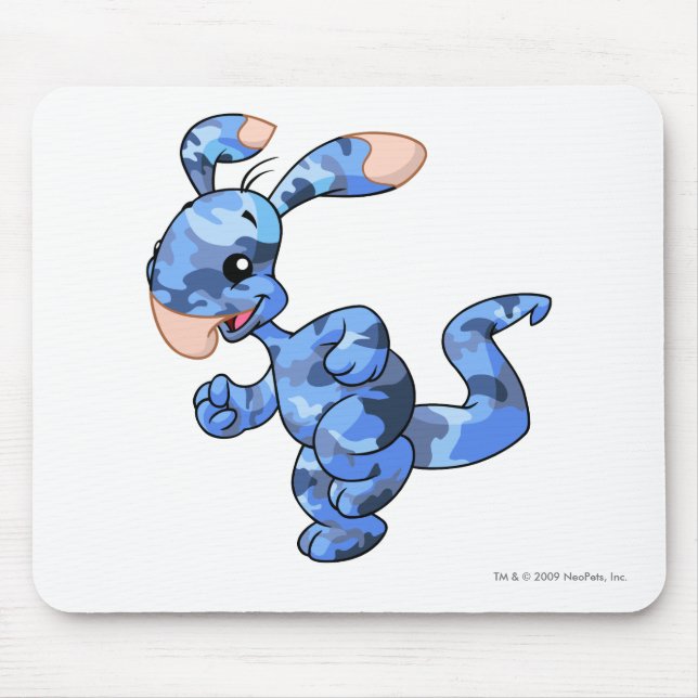 Blumaroo Camouflage Mouse Pad (Front)