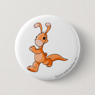 Blumaroo Orange 2 Inch Round Button