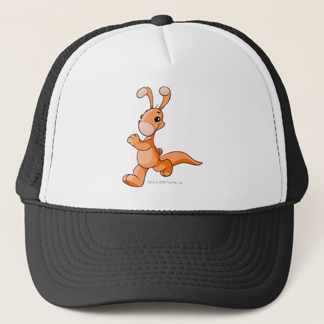 Blumaroo Orange Trucker Hat (Front)