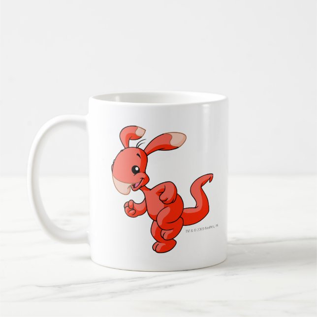 Blumaroo Red Coffee Mug (Left)