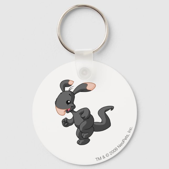 Blumaroo Shadow Keychain (Front)