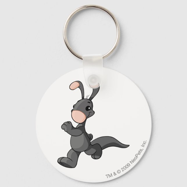 Blumaroo Shadow Keychain (Front)