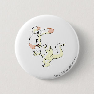 Blumaroo White 2 Inch Round Button