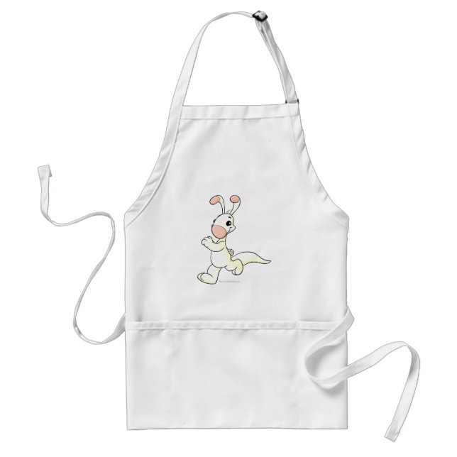 Blumaroo White Standard Apron (Front)
