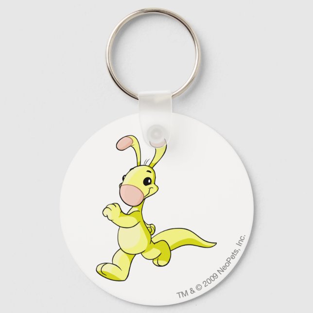 Blumaroo Yellow Keychain (Front)
