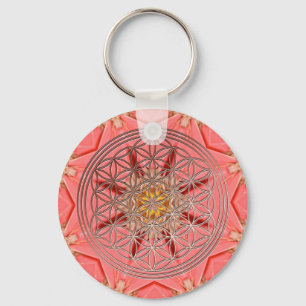 Blume des Lebens Keychain
