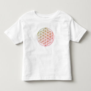 Blume des Lebens klein Toddler T-shirt