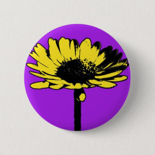 blumendrei1 2 inch round button