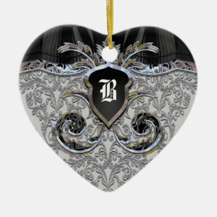 Blumenmaske Victorian Ceramic Ornament