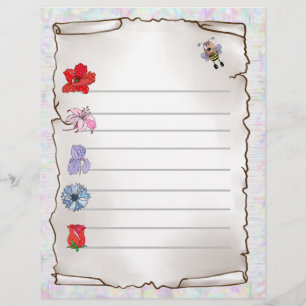 Blumenmerkblatt Letterhead