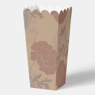 Blumenmuster, Mocha mousse Farbe Favor Box