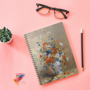 Blumenstillleben Eugene Petit Notebook