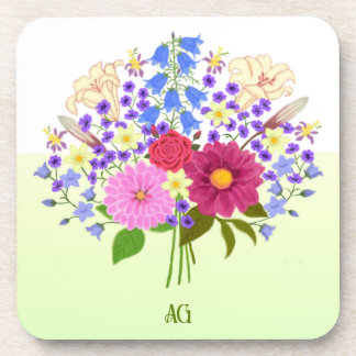 Blumenstrauss Hard Plastic Coasters