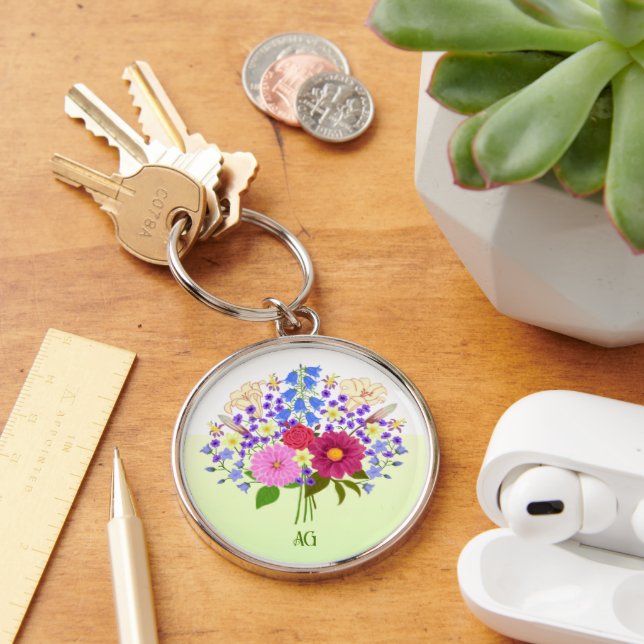 Blumenstrauss Yellow and White Keychain (Desk)