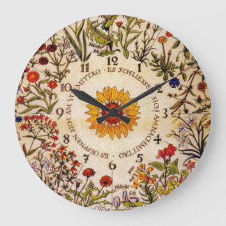 Blumenuhr Flower Clock