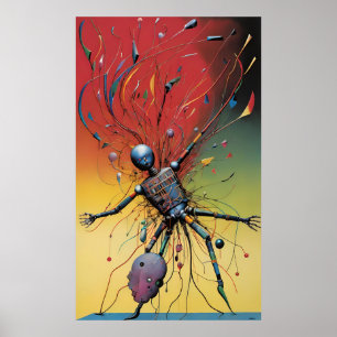 Blunder of Galactic Proportions - Ken Gauge Art Poster