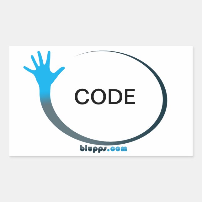 Blupps Sticker (Front)
