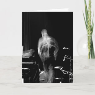 Blur and Movement on stage Jazz Show Card