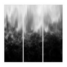 Blur tacheté B&W - Triptyque