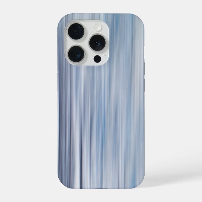 Blured strips pattern iPhone case (Back)