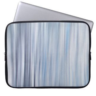 Blured strips pattern laptop sleeve