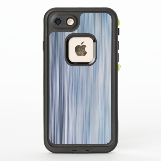 Blured strips pattern LifeProof iPhone case (Back)