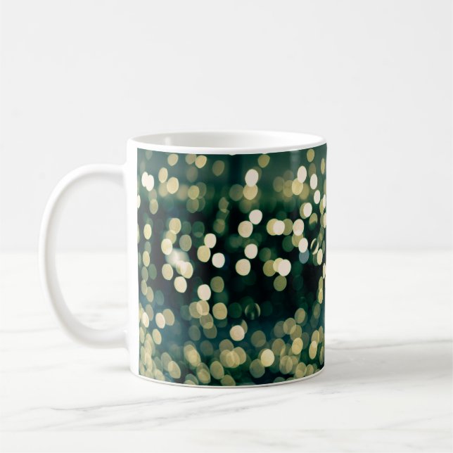 Blurred background. The festival holiday. abstract Coffee Mug (Left)