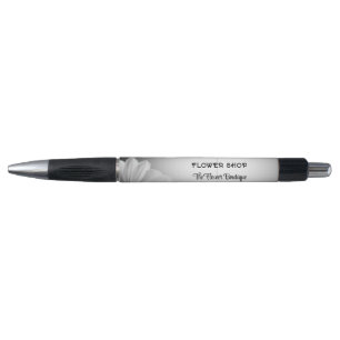 Blurred Grey Background Blurred Gerbera Flower Pen