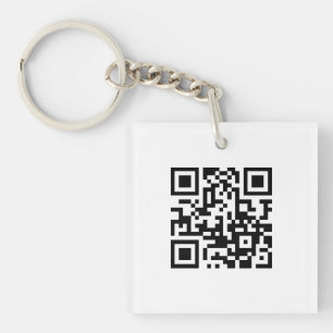 Blurred Grey Background Custom Logo Business Keychain