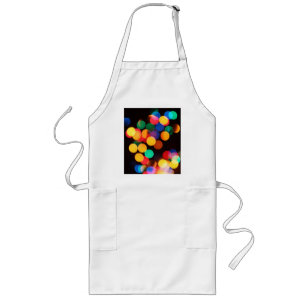 Blurred Lights  Apron