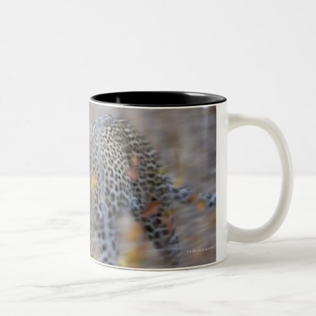 blurred motion Two-Tone coffee mug (Right)