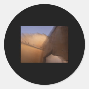 Blurred Old House Sticker 