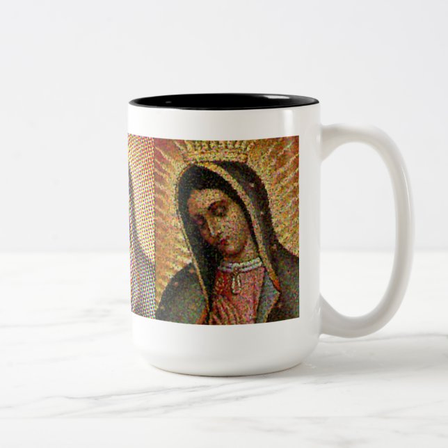 Blurred Vision Virgin of Guadalupe Mug (Right)