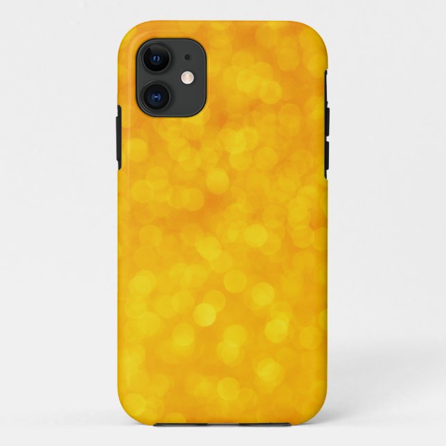 Blurry Golden Background Case-Mate iPhone Case (Back)