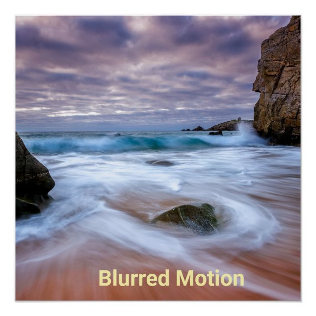 Blurry Motion  Poster (Front)