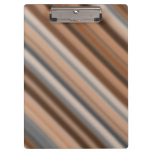 Blurry Rustic Inspired Stripes Pattern Clipboard